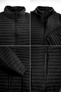 Chaquetas Bomber de Invierno Resistentes al Agua de Alta Calidad, Chaqueta Cortavientos con Estampado y Cremallera, Personalizada para Senderismo al Aire Libre, Fabricación al por Mayor - Product Image 3