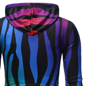 Sudadera con capucha de mezcla de algodón informal para hombre, ropa de calle Digital con estampado de invierno, bolsillo de colores divididos, talla grande, con capucha <span class=keywords><strong>Plus</strong></span> - Product Image 5