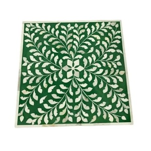 Support à gâteau carré en nacre indienne, écologique, avec couleur personnalisée, taille personnalisée disponible à prix avantageux - Product Image 4