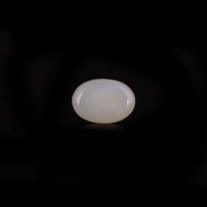Piedra Lunar Natural de 11.5 Quilates, Corte Ovalado Calibrado, Facetada, Pulida, con Opción de Diamante de Laboratorio de 8mm, Amatista y Concha Blanca - Product Image 1