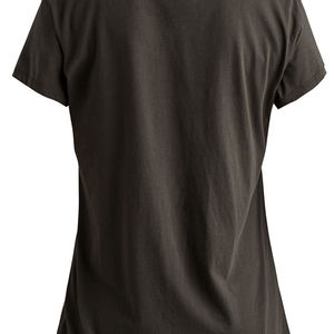 Camisetas de mujer de algodón 100% de alta calidad, nuevo diseño personalizado, estampado ecológico, camisetas de Fitness de Yoga en blanco para damas - Product Image 6