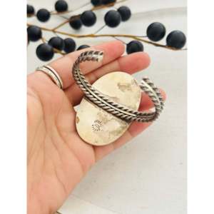 Wydell Billie BB Agate & Sterling Silver Fashion Cuff Bracelet - Product Image 5