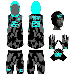 Camisetas Personalizadas de Flag Football 7v7 para Adultos |   Camisetas Uniformes sin Mangas Sublimadas Transpirables de Secado Rápido y Antibacterianas - Product Image 1