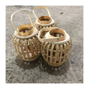 Lámpara de bambú hecha a medida con diseño tejido premium-Luz colgante decorativa para un estilo interior creativo - Product Image 4