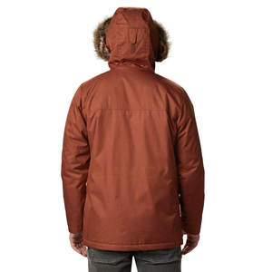 Chaqueta Parkas ajustada para hombre de fabricación profesional, ropa de lona de moda de invierno con cuello con capucha para uso en exteriores - Product Image 2