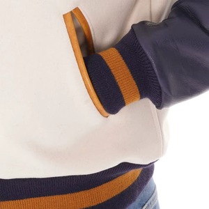 <b>Men's</b> Comfortable College <b>Canvas</b> Versity <b>Jackets</b> Custom Logo and Plain Letterman Wholesale Blank College <b>Jackets</b> - Product Image 3