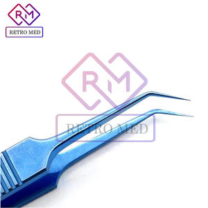 คีมปลูกผมแบบใช้ซ้ำได้คีมหนีบเครื่องมือผ่าตัดได้รับการรับรองจาก mol จากสเตนเลสดีไซน์ใหม่ - Product Image 2