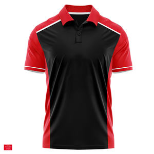 Polo corporativo personalizado con logotipo bordado, ropa de trabajo de mezcla de algodón para empleados - Product Image 2