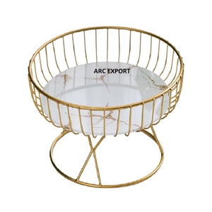 Exclusive <b>Large</b> Unique Design Plated Shape Standard Decorating Wholesale Best Top Quality <b>Serving</b> Plated <b>Bowls</b> For Home Decor - Product Image 6