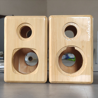 Kotak Speaker Kayu Grosir, Enklosur Subwoofer, Kabinet Speaker Kosong, Kayu MDF, Speaker Kayu Lapis, Cangkang Speaker Tertutup, Kotak Struktur Labirin