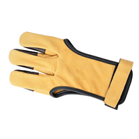 Guantes de tiro con arco sin dedos, ligeros, antideslizantes, transpirables, cortavientos, cálidos, de cuero profesional, nuevos para exteriores