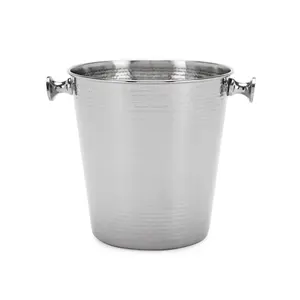 ถังแช่ไวน์ทำจากสเตนเลสสตีลทรงค้อนทันสมัยสำหรับไวน์แชมเปญและเครื่องดื่ม | ภาชนะสำหรับใช้ในโรงแรมและร้านอาหาร - Product Image 4