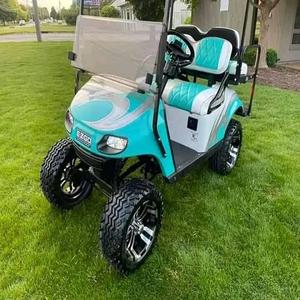 รถกอล์ฟคลับไฟฟ้าหรูหราขนาด2 4 6ที่นั่งรถ4WD ถูกกฎหมายบนท้องถนน - Product Image 2