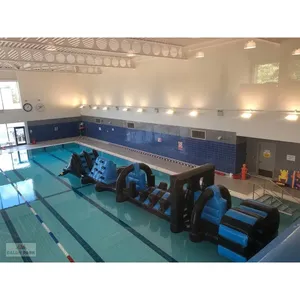Jeu de piscine gonflable bleu personnalisé - Product Image 1