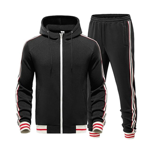 Conjunto Deportivo Premium 2025 de 2 Piezas, Informal, Transpirable, de Manga Larga, con Cremallera Completa, para Gimnasio, Correr, Deportes de Invierno, Unisex - Product Image 1