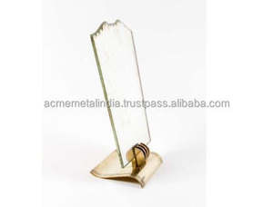 Shaving Vanity <b>Mirror</b> Make <b>up</b> Tabletop <b>Mirror</b> Marble Base Rotating Mechanism Metal Frame Gold Coated Frame OEM Available - Product Image 3