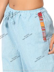 Women's Eco-Friendly Free Size Yoga <b>Pants</b> Breathable Tribal Nepali Harem Style Comfortable <b>Sexy</b> Canvas Material for Summer Work - Product Image 6
