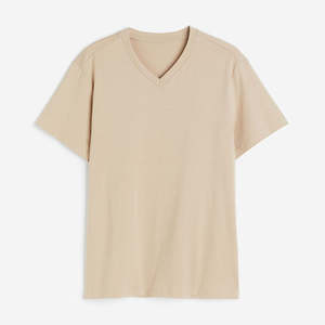 เสื้อยืดแขนสั้นผู้ชายผ้าคอตตอนเทอร์รี่ซักง่ายสำหรับฤดูร้อน2025 - Product Image 6