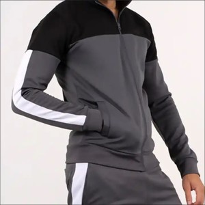 Chándal personalizado para hombres en diferentes tamaños y colores | Conjunto deportivo de 2 piezas | OEM ODM Gym Jogging Suit - Product Image 3