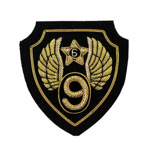 Badges brodés à la main de haute qualité, sur mesure, avec forme et taille personnalisées, à coudre, avec attache à épingle de sûreté, badges uniformes OEM/ODM - Product Image 5