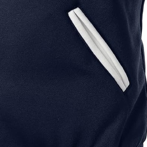 แจ็กเก็ตเบสบอลสำหรับผู้ชายเสื้อแจ็กเก็ตทีมโรงเรียนผ้าฝ้าย100% ปักลายเสื้อแจ็กเก็ตสำหรับผู้ชาย - Product Image 5