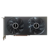 JIESHUO Radeon AMD RX 5700XT 8G Carte graphique d'occasion GDDR6 Gaming RX5700 5600 5500 8 GB PC RX 6600 nouveau serveur vidéo rx 5700 xt 8 gb