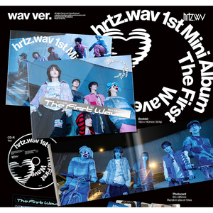 อัลบั้มมินิเวอร์ชั่นที่ 1 ของ The First Wave (เวอร์ชั่น hrtz / เวอร์ชั่น wav) อัลบั้ม KPOP - Product Image 6