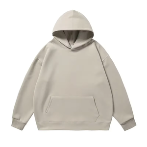 Sudadera con capucha de algodón de gran tamaño personalizada de alta calidad ODM OEM | Jersey en blanco de peso pesado No String Streetwear Fabricante personalizado - Product Image 1