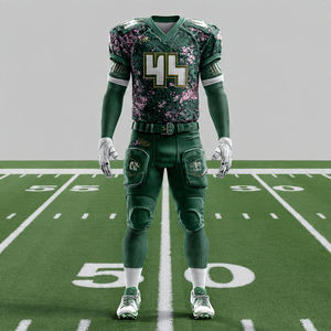 Uniforme de Fútbol Americano con Nombre de Equipo, Jersey de Fútbol de Color Sólido, Conjuntos de Pantalones Americanos - Product Image 6