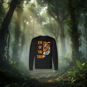 T-shirt promotionnel à manches longues Eye of the Tiger - Product Image 3