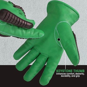 Gants de mécanicien de travail en plein air de haute qualité pour adultes/Meilleure vente de gants de mécanicien unis de couleur personnalisée - Product Image 5