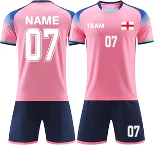 Divise da calcio di nuovo arrivo maglia personalizzata da ragazza uniforme da calcio ad asciugatura rapida da Norest enterprises