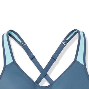 El mejor material Sujetador deportivo para mujer Diseño impreso personalizado Ropa activa transpirable a la venta Precio razonable OEM de alta calidad - Product Image 5