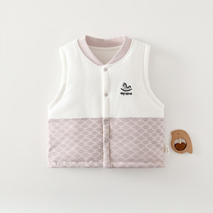 ملابس خارجية من الدرجة-A g قطن-للفتيان والفتيات ملابس خارجية غير رسمية دافئة مبطنة سميكة صلبة للخريف والشتاء ملابس خارجية - Product Image 4