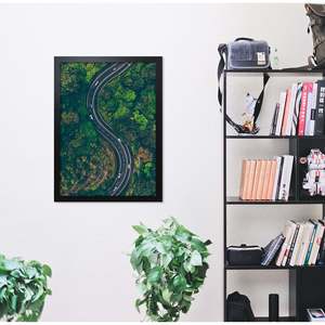 Black DIN <b>A2</b> <b>Poster</b> <b>Frame</b> 42 X 59.4 cm Pine Wood Picture <b>Frame</b> for Photos - Product Image 2