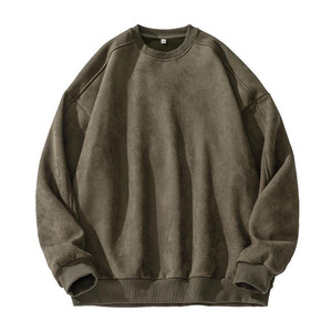 Venta al por mayor para hombre logotipo personalizado suéter peso pesado de alta calidad de algodón desgastado lavado HoodiesDDP envío - Product Image 3