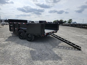 New 2026 Rice Trailers 82x14 Telescopic Hydraulic Dump Trailer Iron Construction 5000kg Capacity Tractor Tow Farm Use Gear Motor - Product Image 4