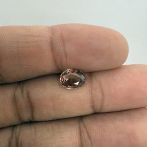 พลอยเซอร์คอนตัดวงรีตามธรรมชาติอัญมณีหลวมสีหายากสำหรับทุกเพศ LK สำหรับงานแต่งงานของขวัญหมั้นเครื่องประดับทำขายส่งแหวน - Product Image 1