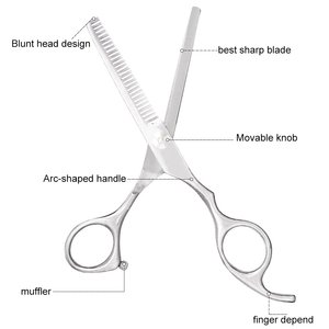 กรรไกรตัดผมเครื่องมือจัดแต่งทรงผมสัตว์เลี้ยงกรรไกรเล็มผม - Product Image 4