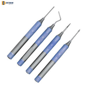 Periotomo Periodontal Flexible, Recto y Curvo, Kit de Sutura para Implantes Dentales, Instrumento Médico - Product Image 2