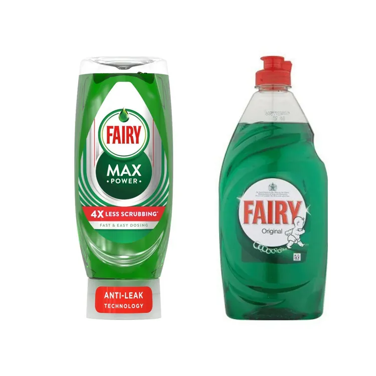 Free & Gentle Liquid Laundry Fairy detergent, 100 loads, 146 fl oz, HE Compatible
