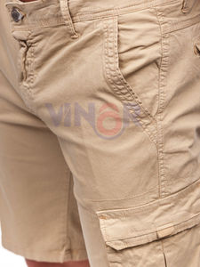Pantalones cortos Cargo de algodón hechos a medida para hombre, ropa de calle suelta de secado rápido, Material de algodón transpirable, pantalones cortos Cargo para hombre, venta al por mayor - Product Image 6