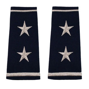 Top Selling Custom Logo Embroidered Epaulettes Shoulder Board Sequin Decorated Plain Uniform Accessory - Product Image 3