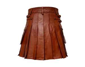 Wholesale Custom Design Scottish Men's Kilt Traditional Highland Dress <b>Skirt</b> Tartan Kilts 6 Yards With Three Leather Straps - Product Image 2