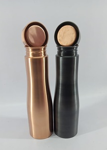 High Customized Eco-Friendly Pure <b>Copper</b> <b>Drinking</b> Water <b>Bottle</b> with Customizable Sizes and Shapes Manufactured in India - Product Image 3