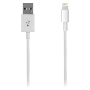 Câble Lightning certifié Apple MFi 1M blanc pour synchronisation des données et charge - Product Image 1