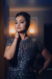 Vestido de Noche Largo de Maternidad con Bordado Verde Salvia de Lujo de Dubái, Talla Grande, con Capa, Elegante, para Mujer, Boda, Fiesta Formal - Product Image 5