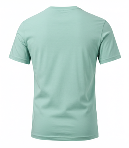 Camisas Casuales de Alta Calidad para Hombre, de Algodón/Poliéster, Sólidas, de Manga Corta, Tejido de Tela, Bordado Personalizable - Product Image 2
