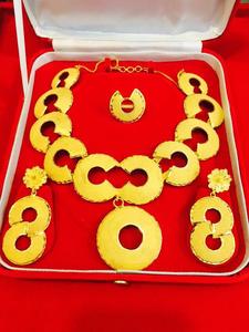 สร้อยโชคเกอร์แฟชั่นสไตล์แอฟริกันของขวัญสำหรับผู้หญิงของขวัญวันครบรอบแต่งงานผลิตในอินเดียและส่งออกจำนวนมาก - Product Image 4