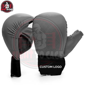 Guantes de Boxeo de Karate de Cuero PU de Primera Calidad OEM ODM para Entrenamiento de Artes Marciales, Absorción de Impactos, Ligeros, Duraderos, Venta al por Mayor - Product Image 3
